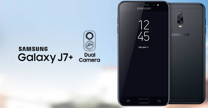  "سامسونج" تعتزم إطلاق هاتفها الذكي Galaxy J7 Plus المزود بكاميرتين خلفيتين