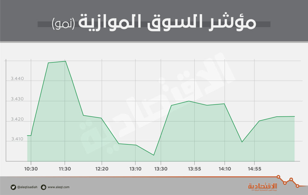 السوق الموازية ترتفع للجلسة الثانية مع نمو الصفقات 30 %