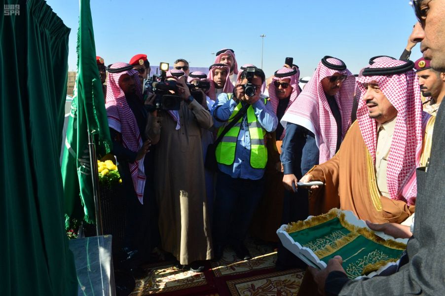 أمير الرياض يفتتح المرحلة الثانية من مشروع تطوير طريق الأمير تركي الأول