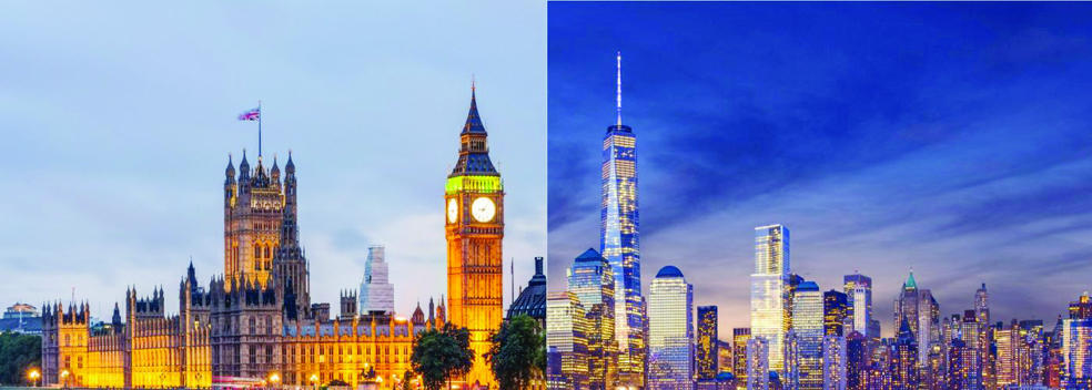 أيهما أفضل للعيش: لندن أم نيويورك؟ الأولى محبوبة الأطفال