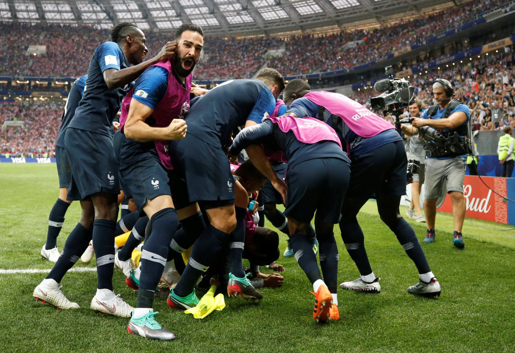 فرنسا بطلا لكأس العالم للمرة الثانية في تاريخها