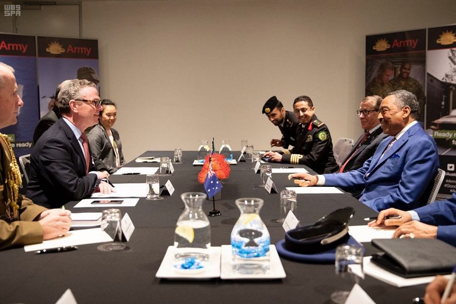 مساعد وزير الدفاع يبحث مع وزير الدفاع الاسترالي عددا من الموضوعات