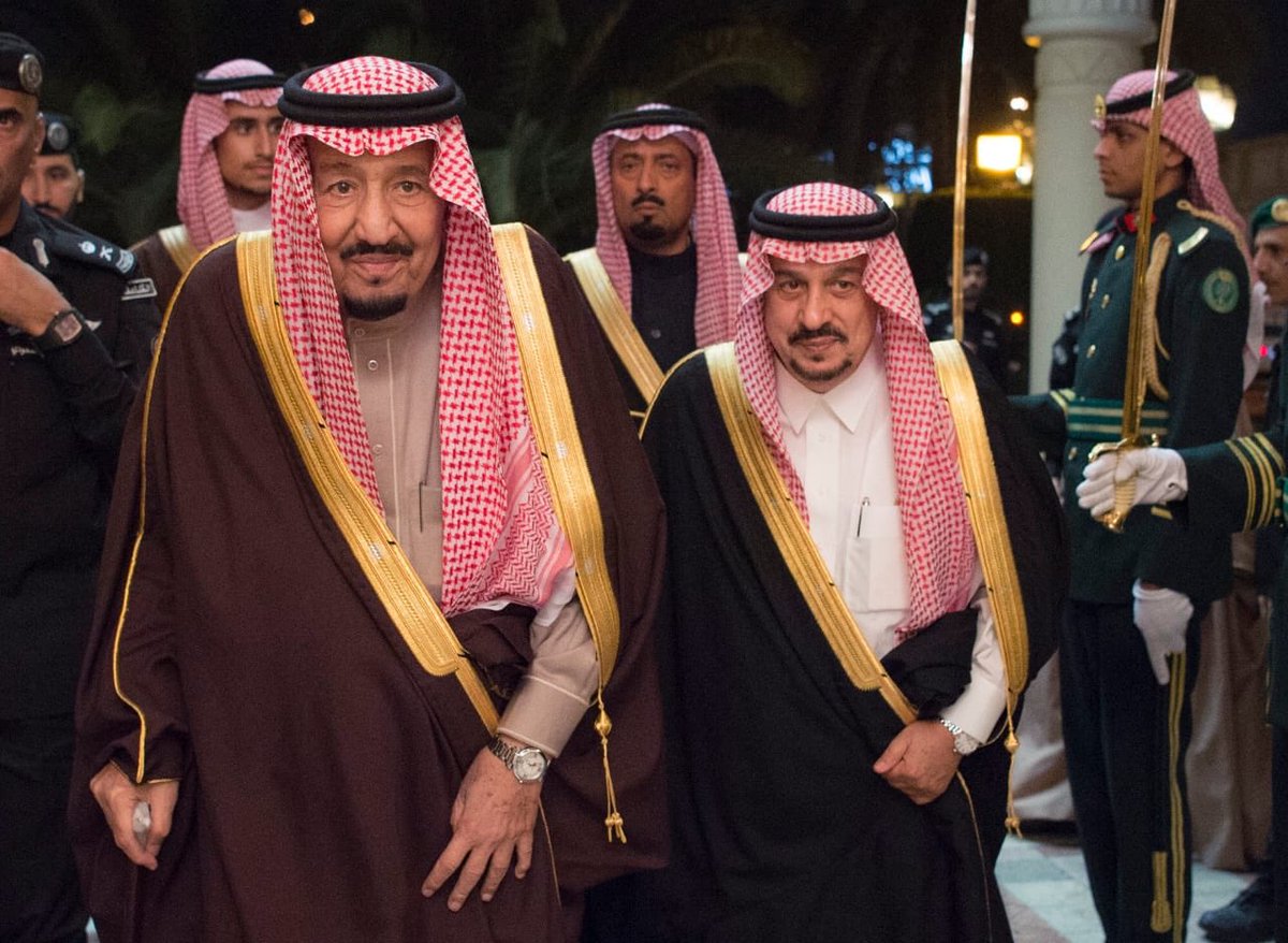 خادم الحرمين الشريفين يصل إلى منطقة تبوك