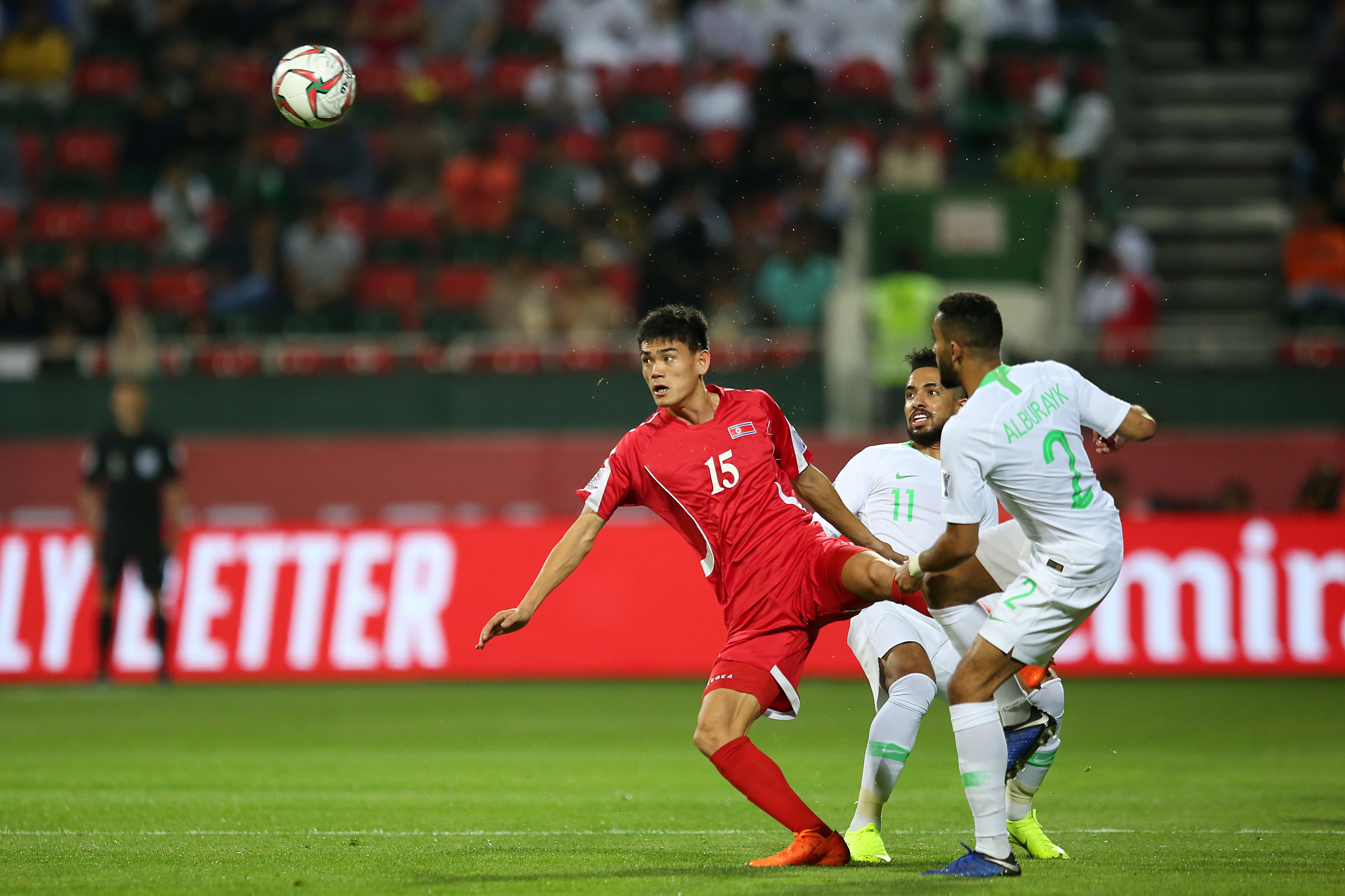 الأخضر يكسر عقدة الافتتاح برباعية في المرمى الكوري