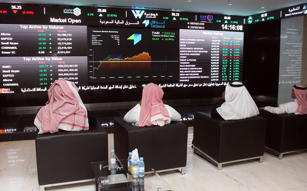 الأسهم السعودية تغلق على تراجع 0.84% وتفقد مستوى 9 الآف نقطة  