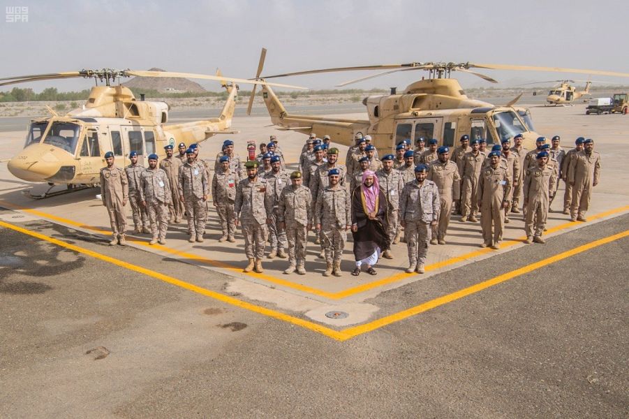 رئيس هيئة الأركان العامة يتفقد وحدات القوات المسلحة المشاركة في مهمة الحج