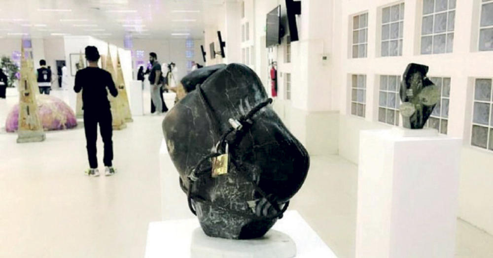 معرض «جسفت» الفني يستقطب عائلات الجبيل بـ100 عمل إبداعي لـ 49 تشكيليا