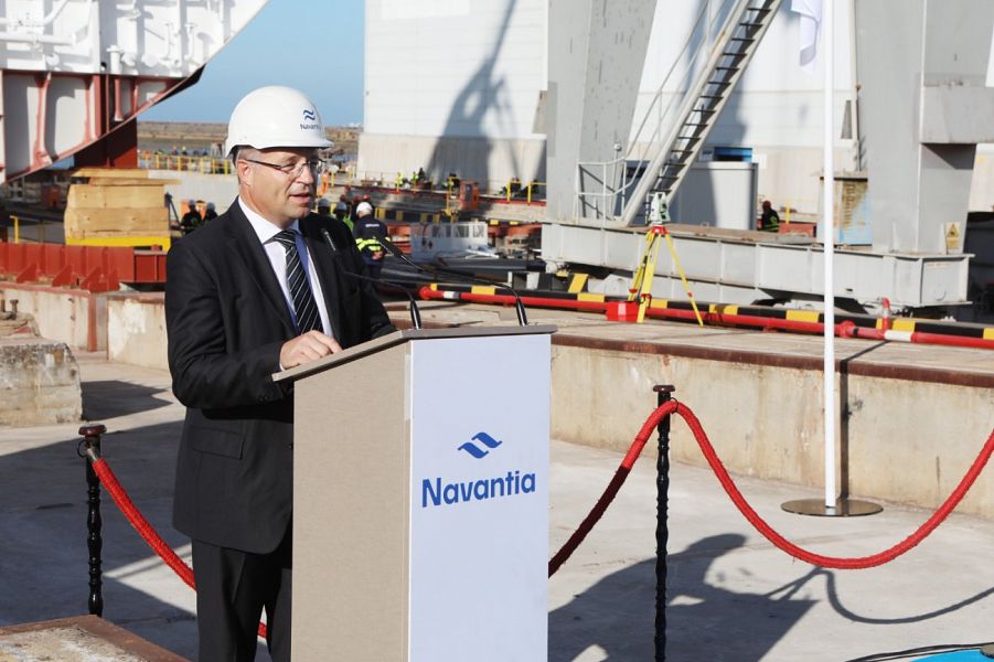 "سامي نافانتيا" تطلق أعمال تشييد أول فرقاطة حربية لصالح القوات البحرية السعودية