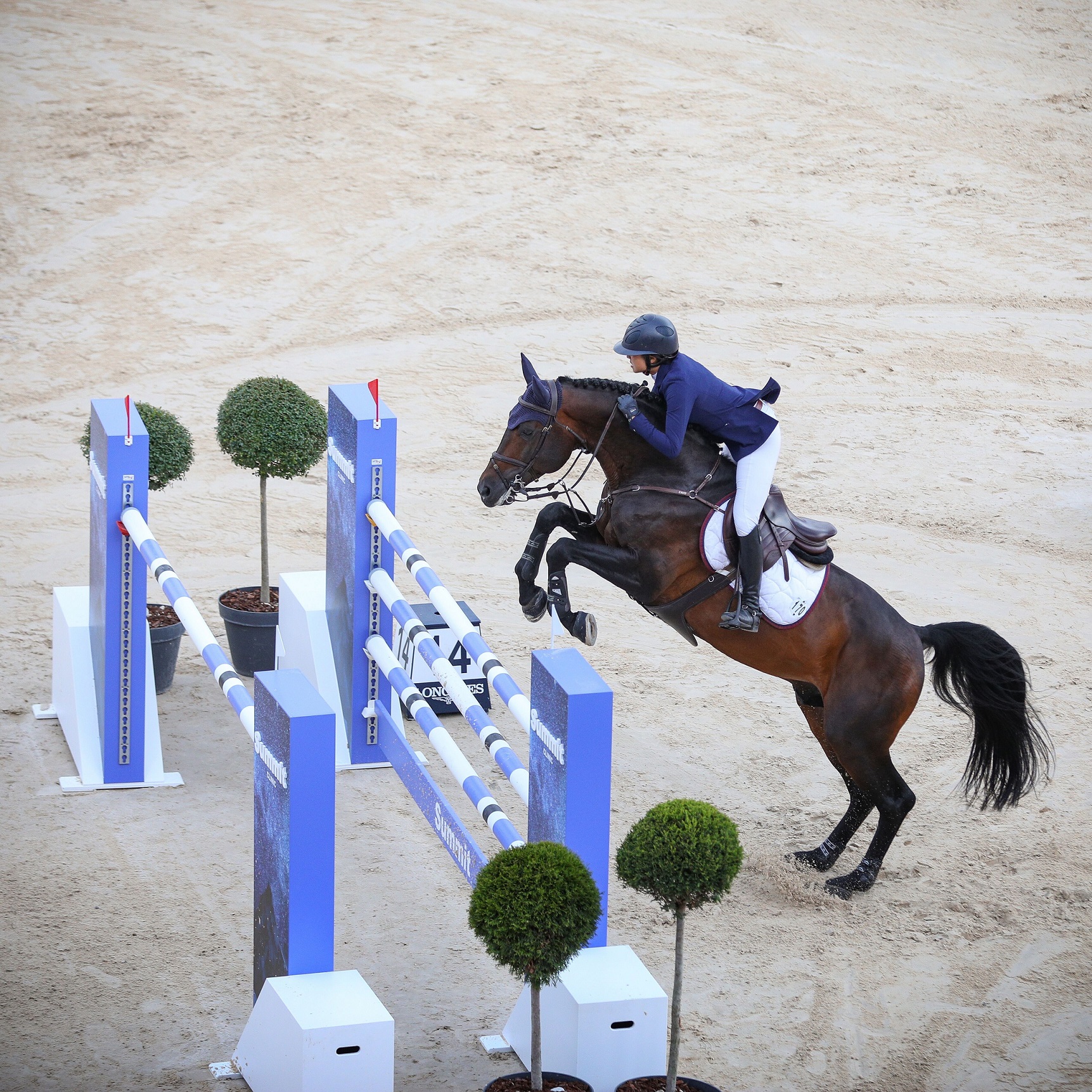 خبيرة الفنون في دار مزادات "سوذبيز" تشارك في مهرجان الدرعية للفروسية لحجز تذكرة التأهل لأولمبياد طوكيو 2020