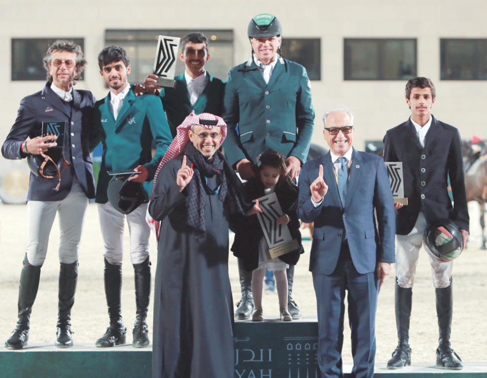 في مهرجان الدرعية .. السعوديون فرسان