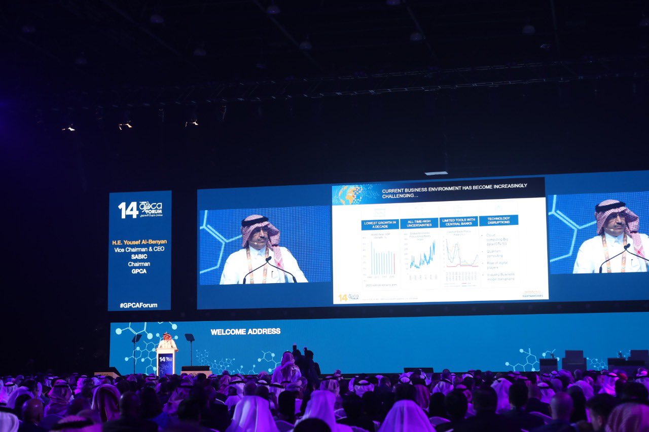 البنيان: 55% من إجمالي الطاقات الإنتاجية للكيماويات في المنطقة يدار بنظام الشراكة