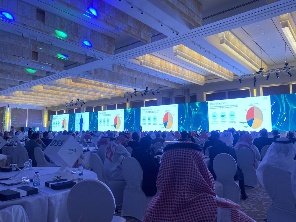 شارك في المنتدى ١٥٠٠ شخصية من شركات مقاولات تمثل الأجنبية منها ٧ في المائة.