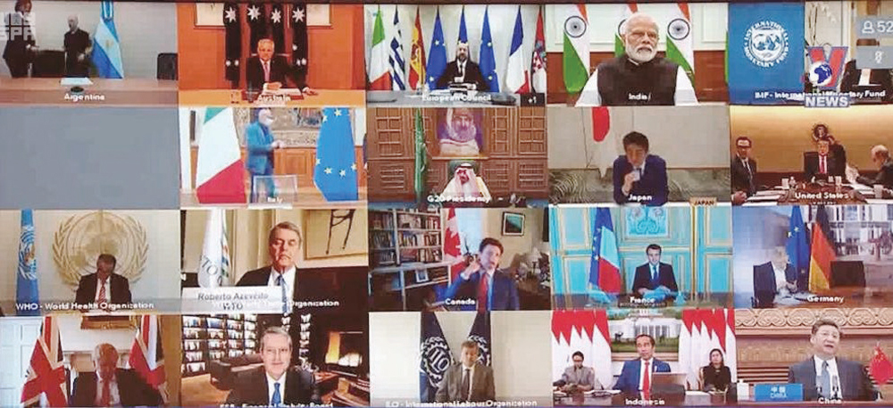 رئيس «العشرين»: يتوجب علينا إعادة الثقة في اقتصاد العالم