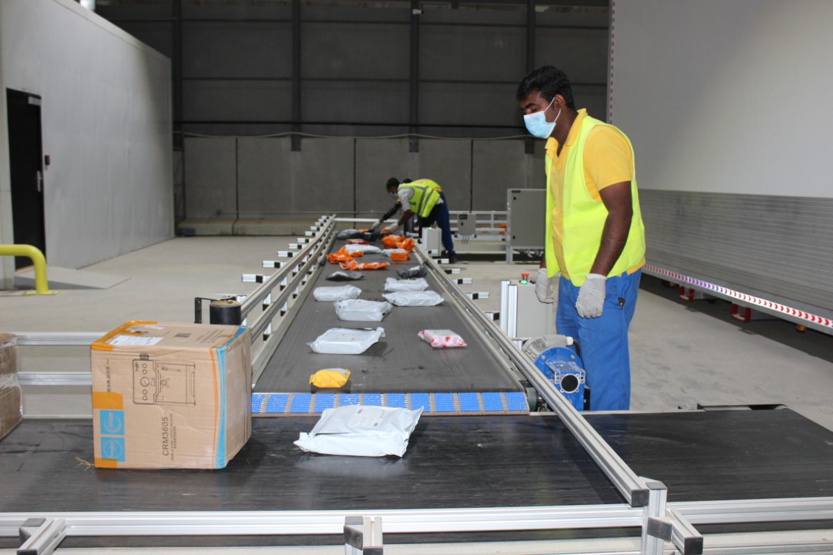 انطلاق العمليات التشغيلية في مرافق شركة "سال" للشحن في مطار الملك خالد الدولي