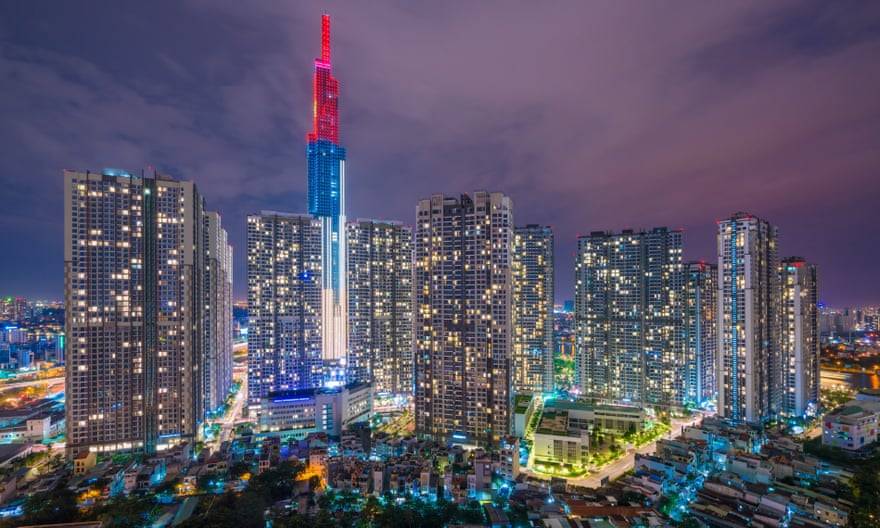 مدينة هو تشي منه الحاضرة الاقتصادية لفيتنام الحديثة.