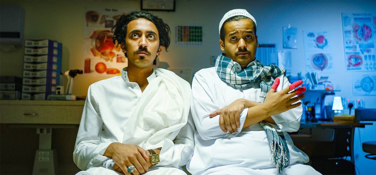 مشهد من العمل.