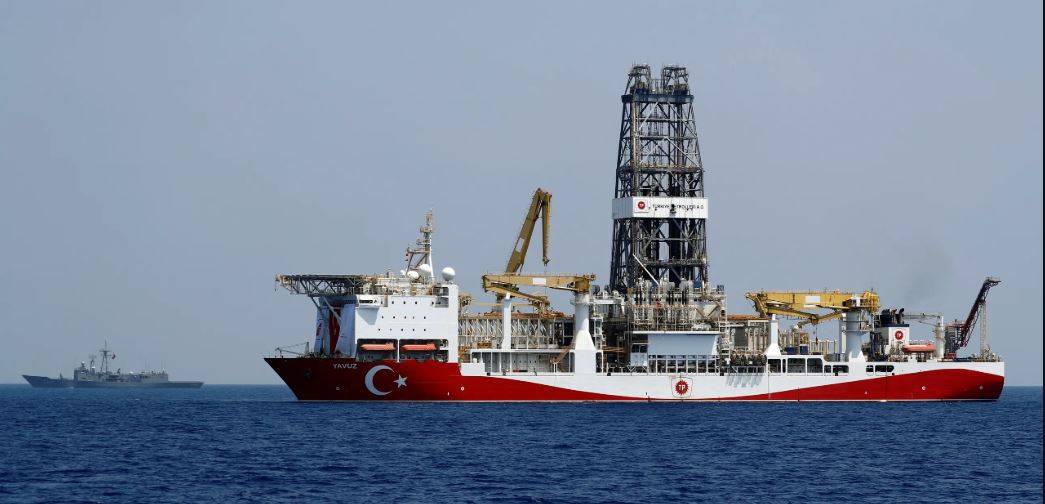 النظام التركي أعلن التنقيب على الغاز في جزء من الجرف القارّي اليوناني.
