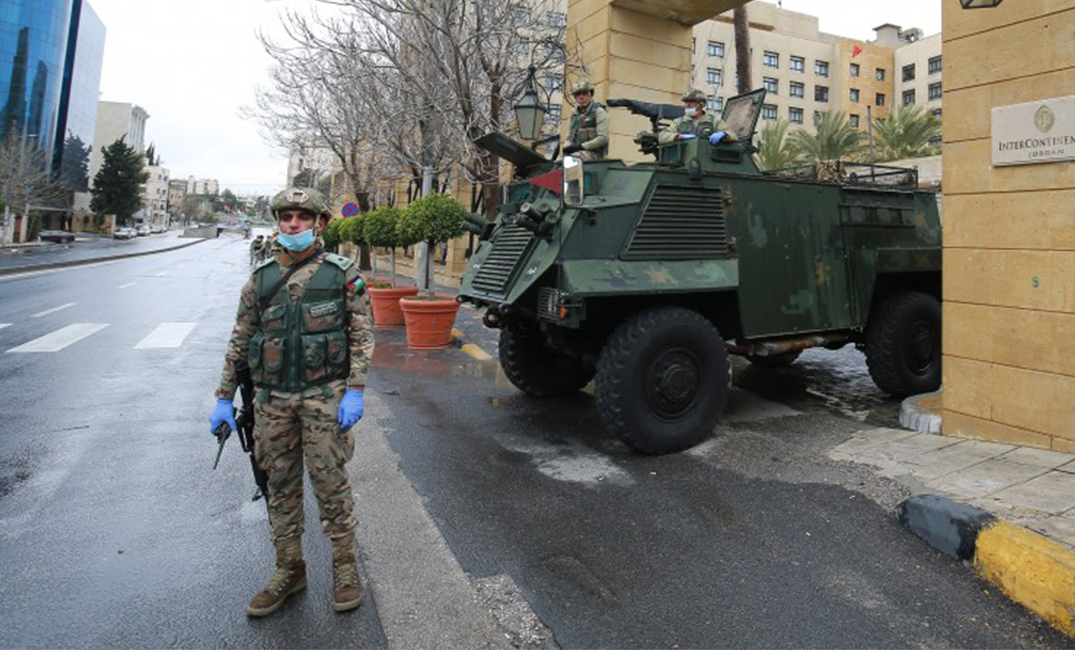 الأردن: حظر تجول شامل في محافظتي عمان والزرقاء يوم الجمعة المقبل 
