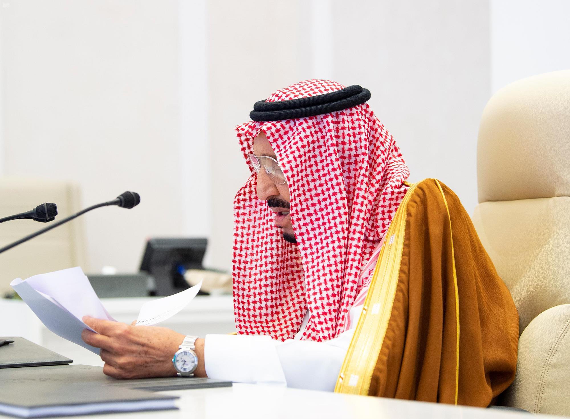 الملك: سياسات قمة الرياض ستعيد الأمل والاطمئنان لشعوب العالم