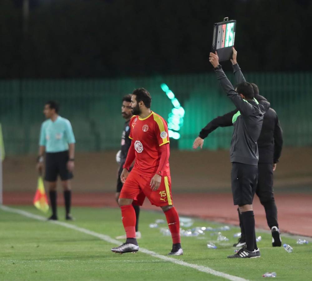 لحظة دخول الفريدي أمس.

تصوير: عيسى الدبيسي ـ "الاقتصادية"