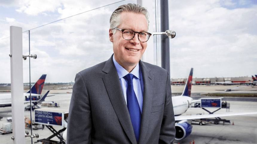 إد باستيان، الرئيس التنفيذي لشركة دلتا إيرلاينز.