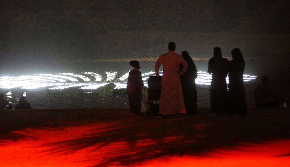جذبت الفعاليات الزوار من جميع الفئات.تصوير: سعد الدوسر-"الاقتصادية"