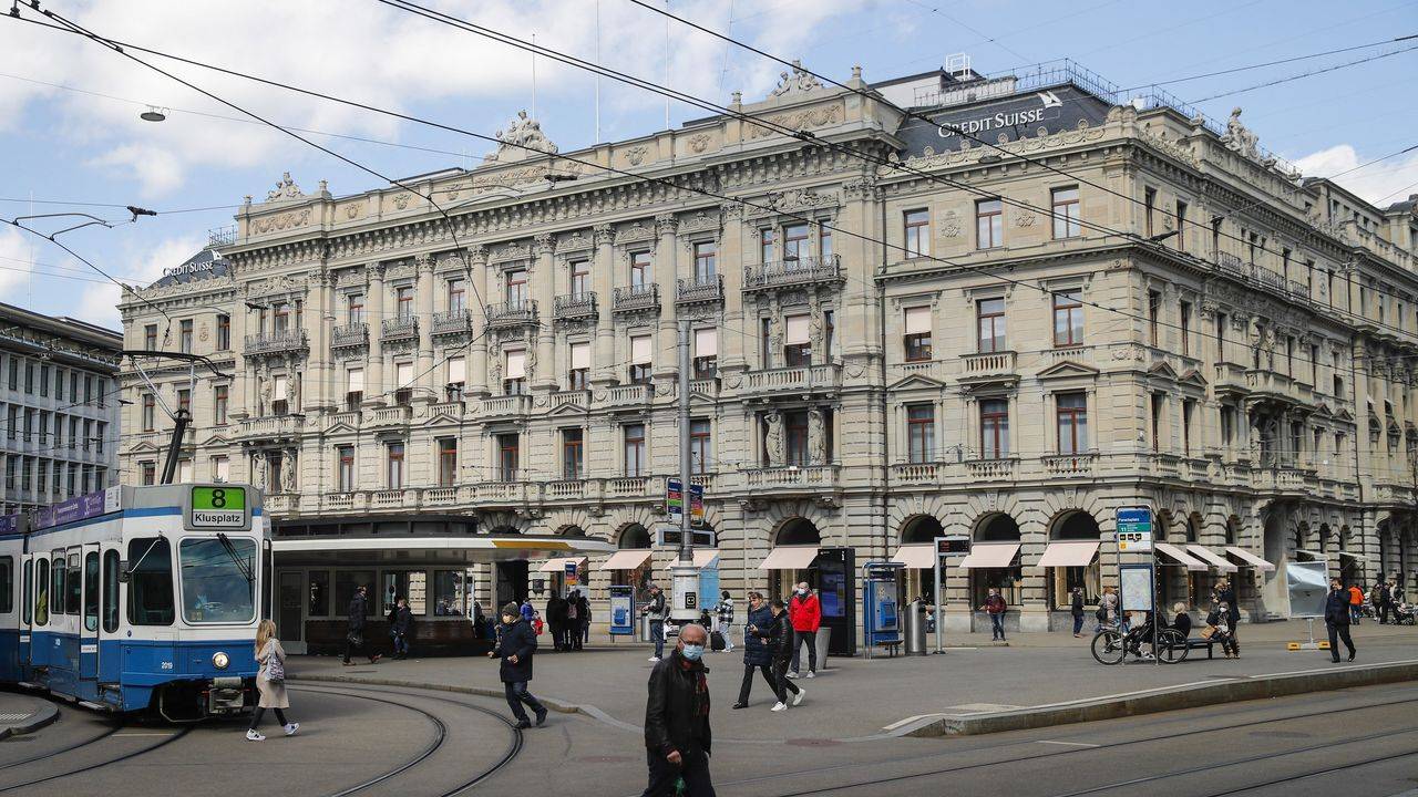 مقر كريدي سويس في زيوريخ.