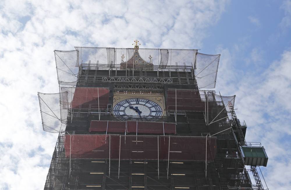 الانتهاء من أعمال ترميم برج بيج بين في لندن عام 2022