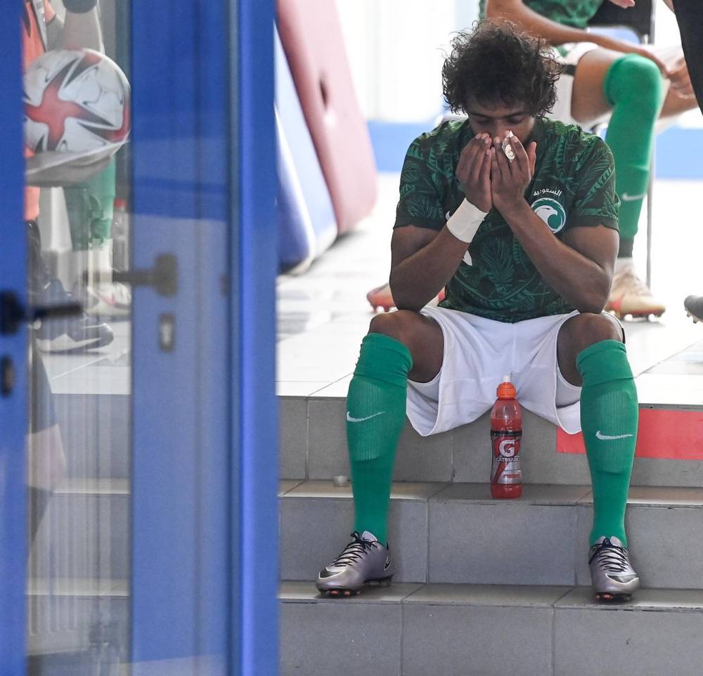 الشهراني قبل مباراة الأخضر ورومانيا.