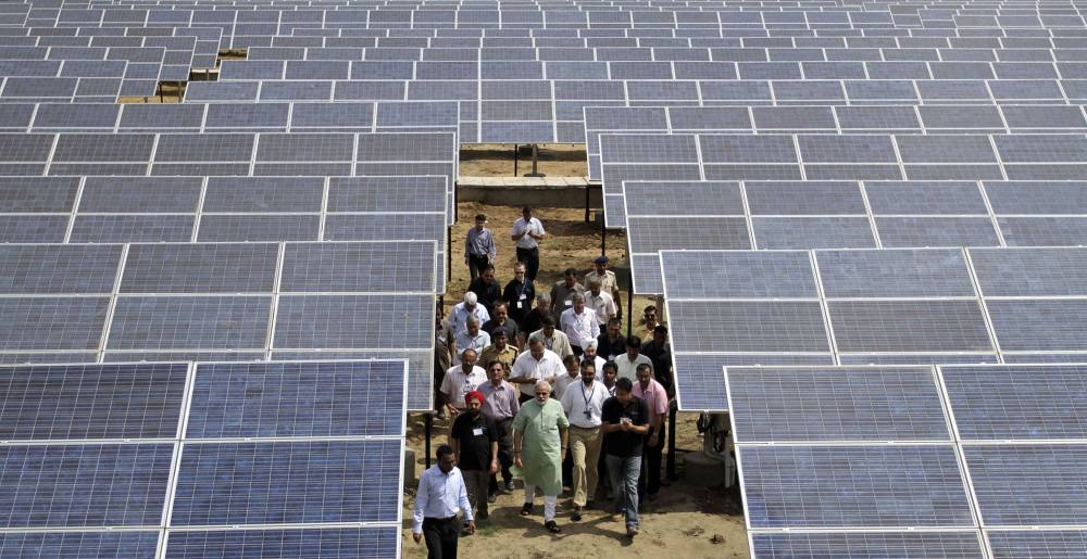 صارت الهند السوق الأكثر نشاطا في العالم في الطاقة المتجددة.