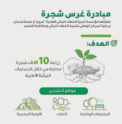 "غرس شجرة" .. مبادرة مجتمعية لرفع الوعي بأهمية الغطاء النباتي