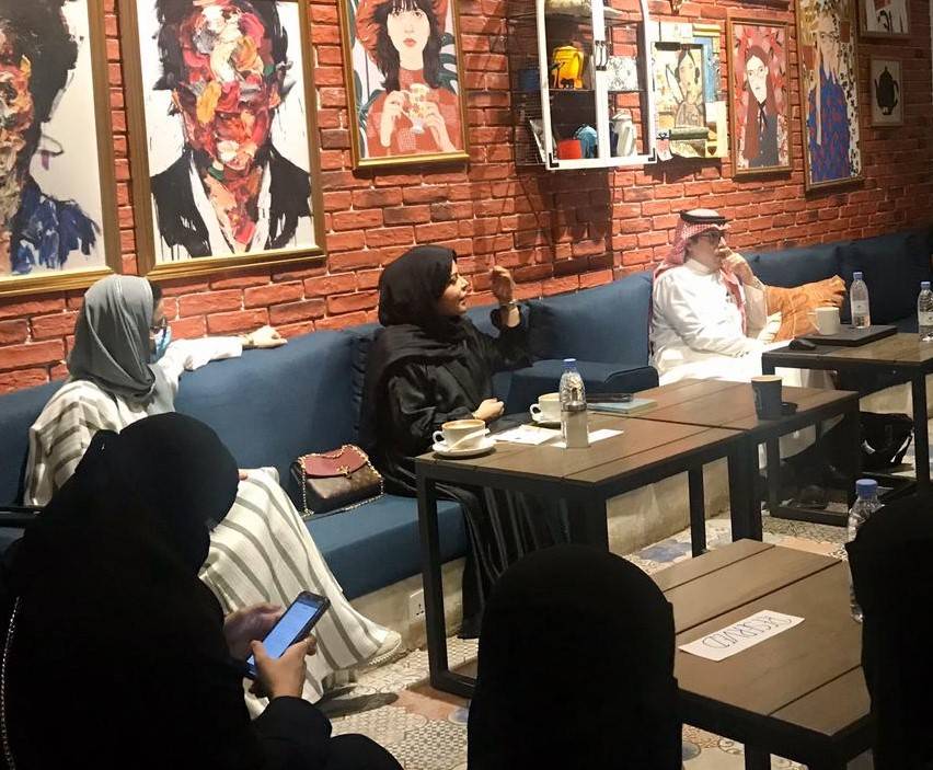 جانب من الأمسية.