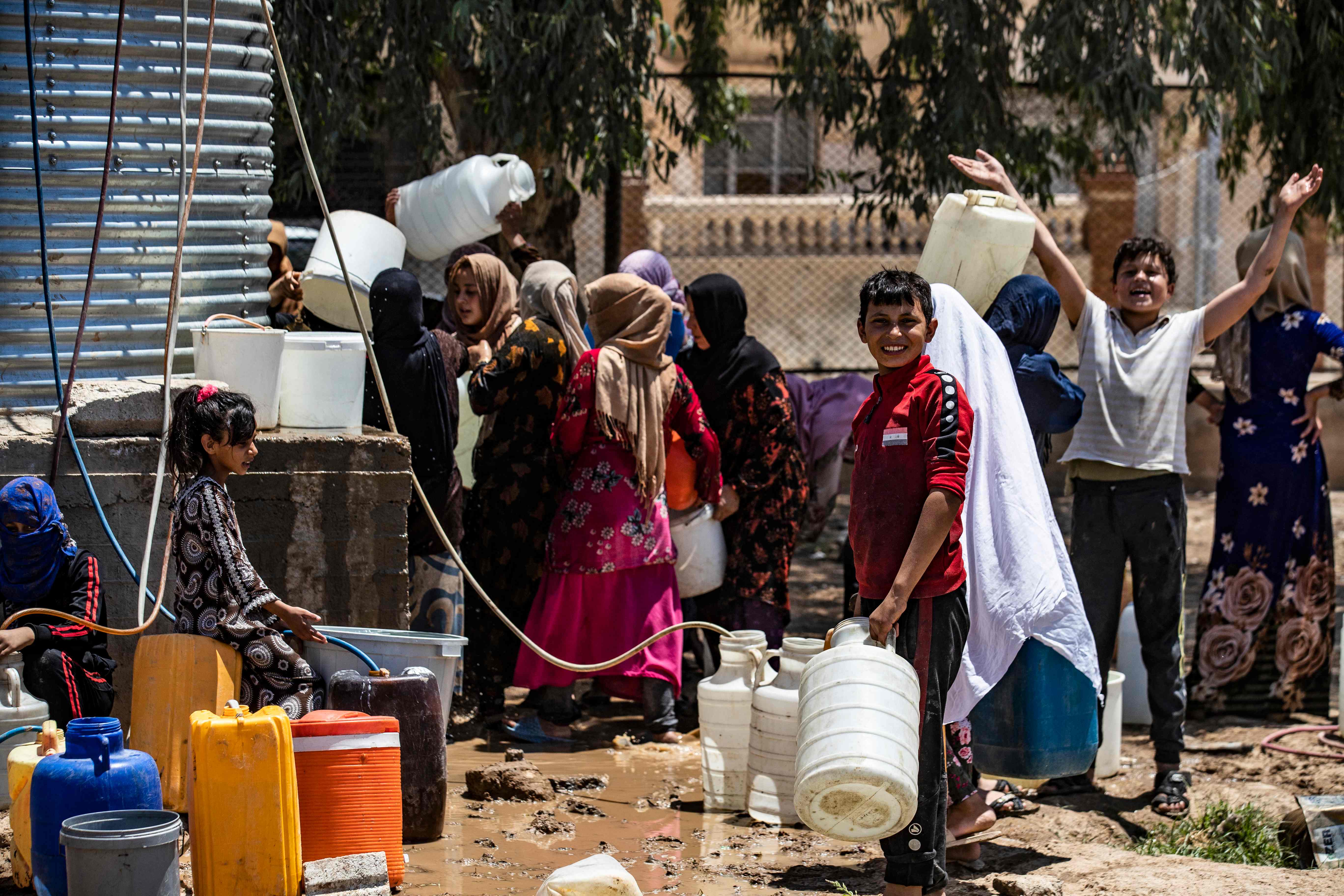 تزايد معاناة سكان الحسكة في سوريا مع استمرار انقطاع المياه عن أكثر من 460 ألف شخص 