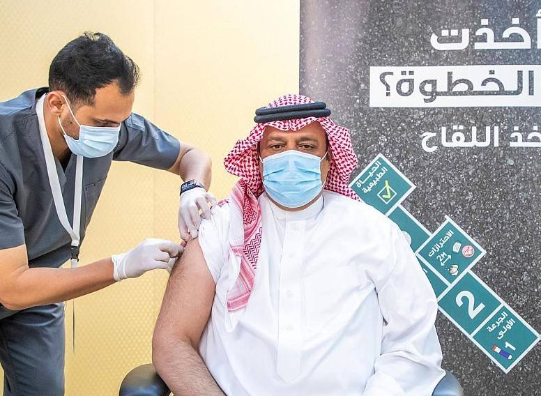 استمرار الحملة الوطنية للتطعيم في مختلف المناطق. "واس"