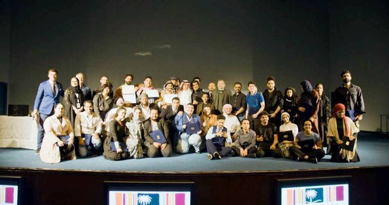 لقطة للمشاركين في النسخة الأولى من البرنامج التدريبي الذي اختتم في جدة