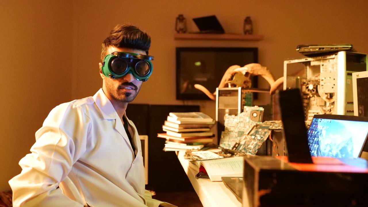 مشهد من المسلسل.