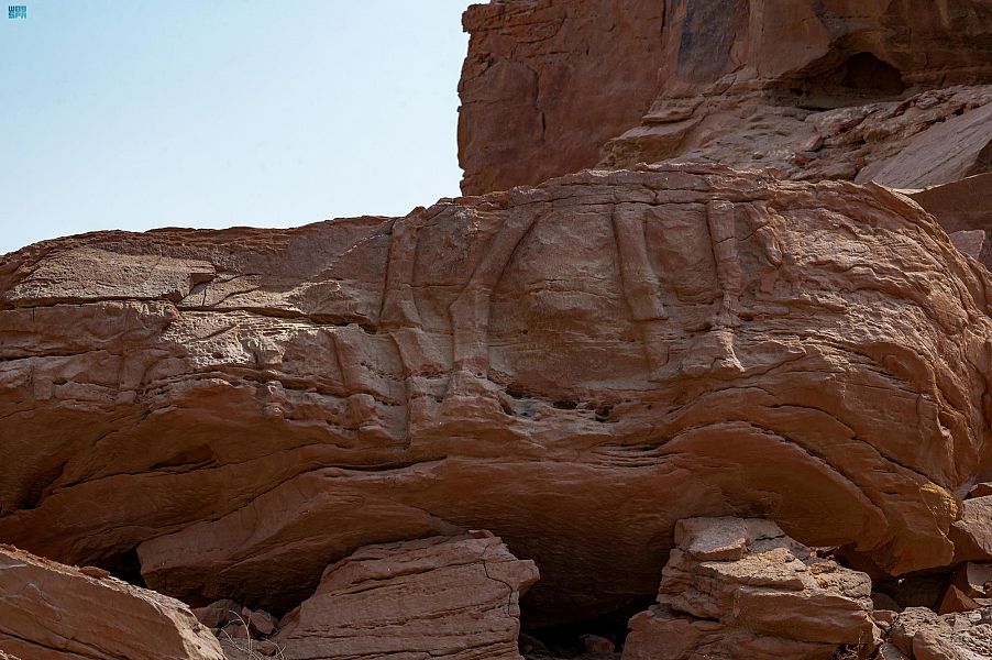 علماء : موقع الجمل في الجوف أقدم موقع نحت في العالم