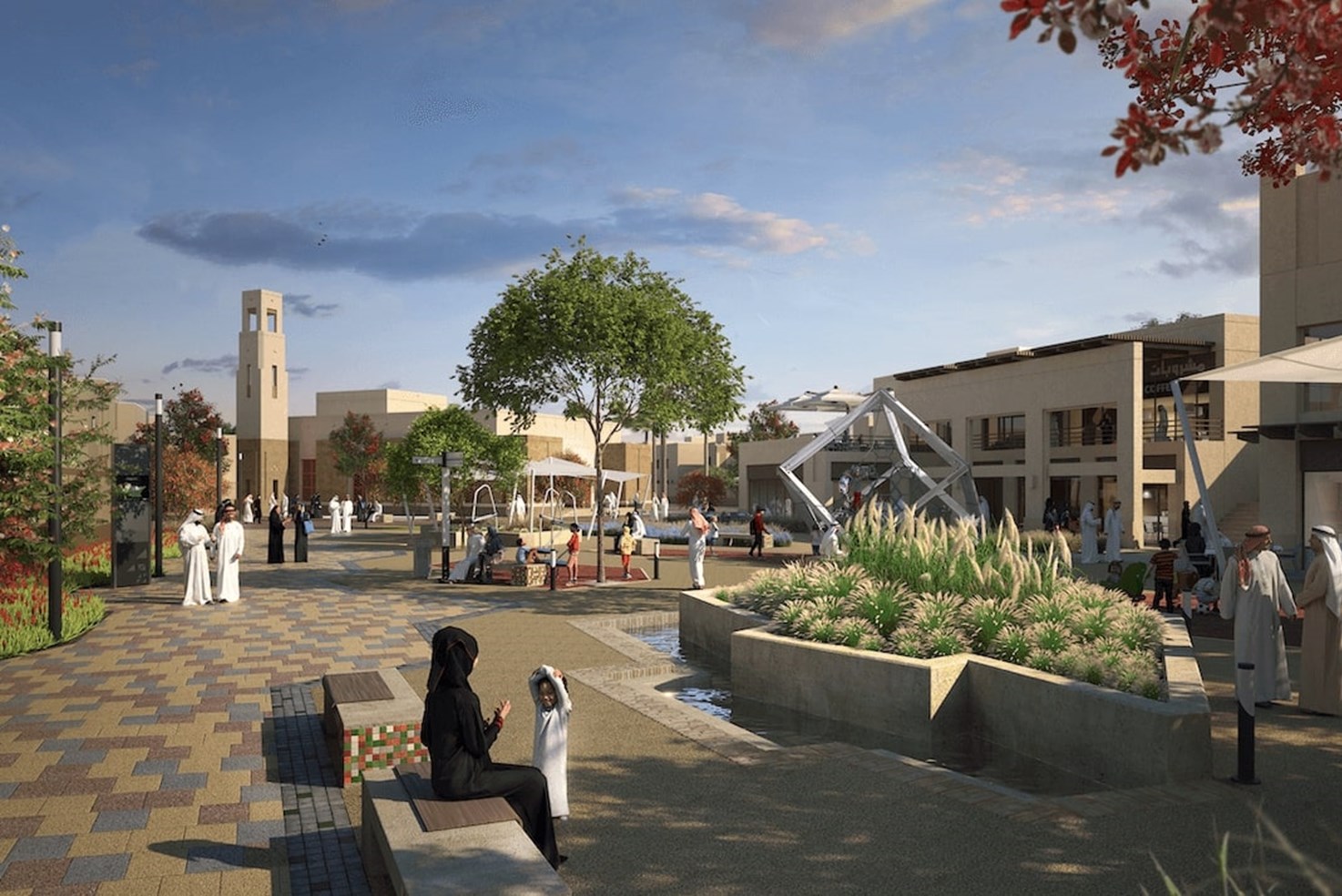 «روشن» تطلق مرحلة البيع على الخارطة لأولى مراحل أحيائها المتكاملة «سدرة»