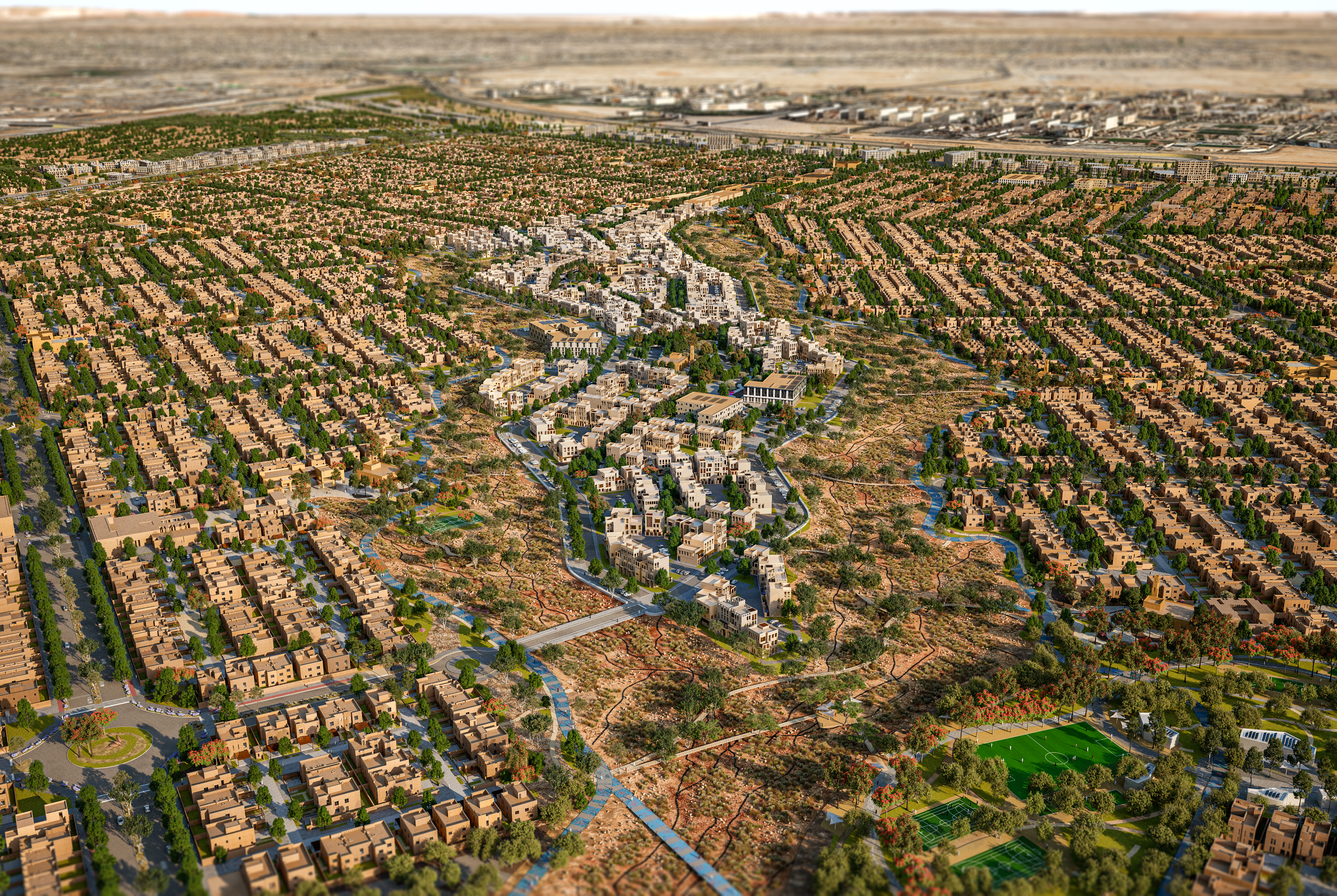 "روشن": أحياء سكنية عصرية متكاملة بأرقى المعايير