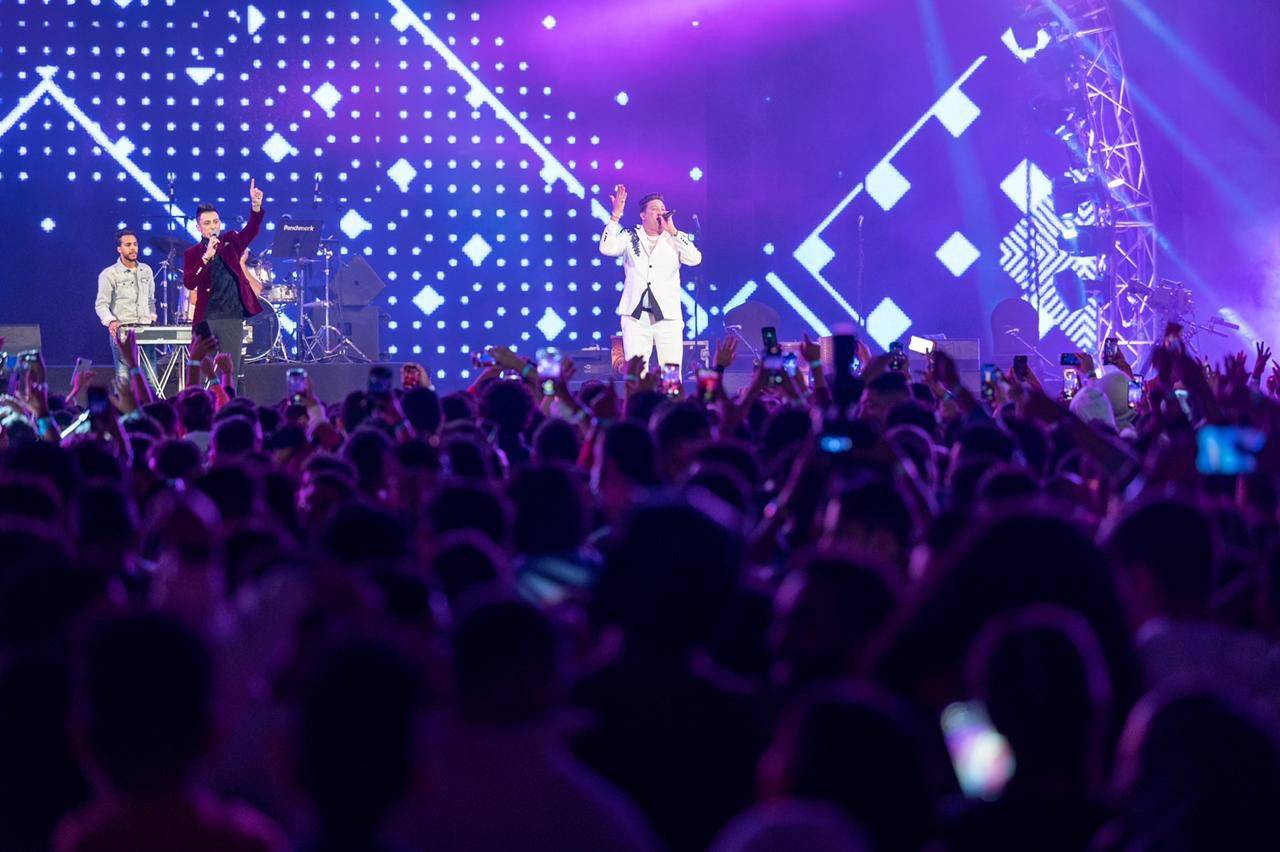 حظي فنانو الأغنية الشعبية المصرية بحضور غير متوقع.