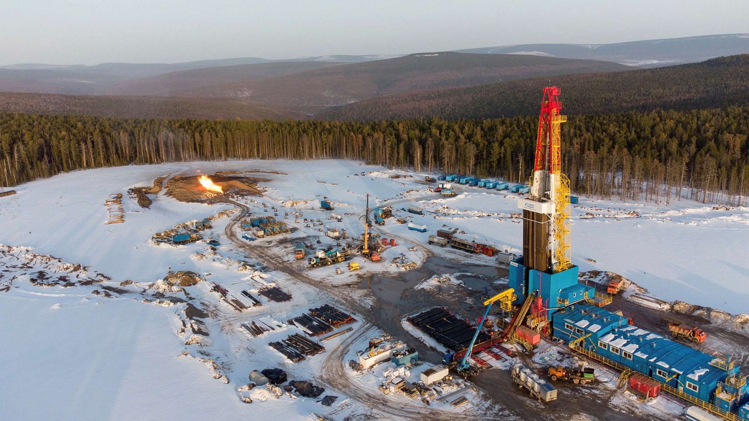 أسعار الغاز في أوروبا تقفز 30% بفعل انخفاض الإمدادات الروسية