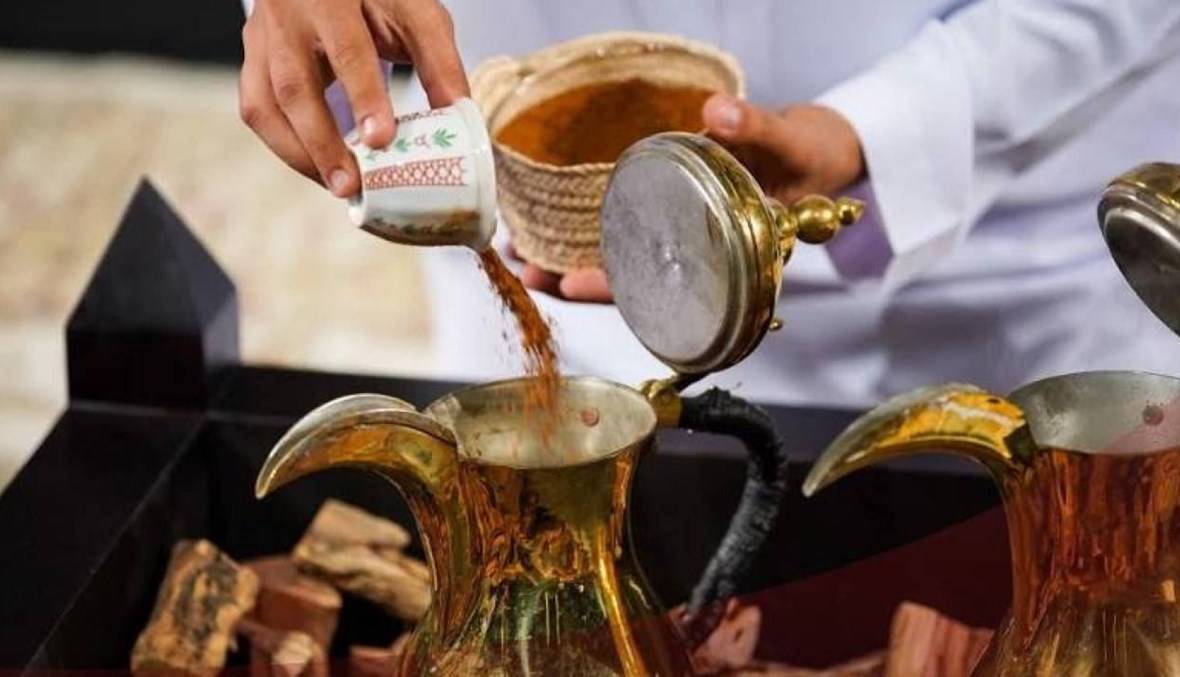 حصدت مجالس القهوة السعودية إعجاب الزوار.