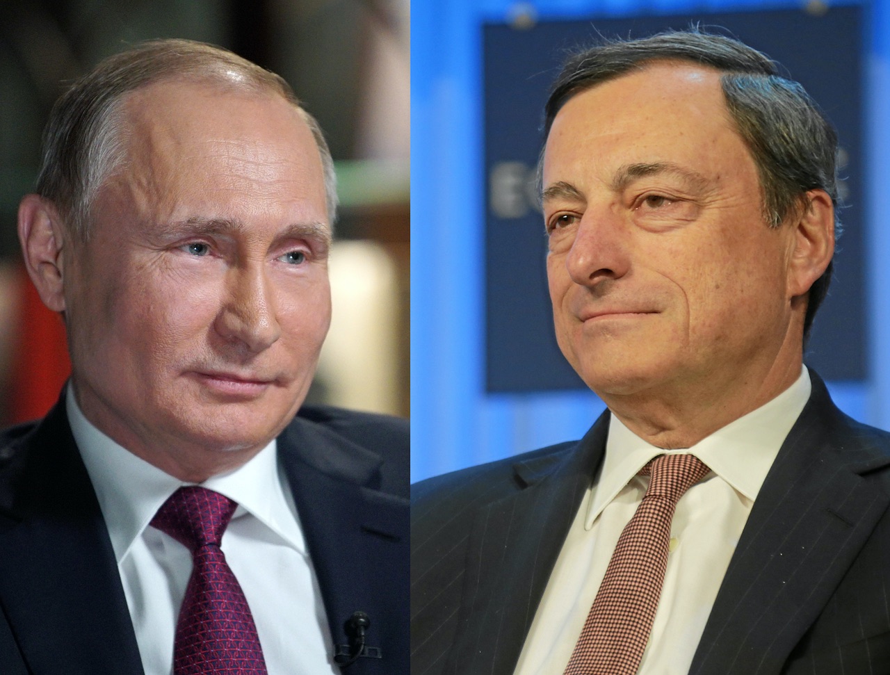 بوتين لدراجي: موسكو مستعدة للمساعدة في تخطي أزمة الغذاء شرط رفع العقوبات