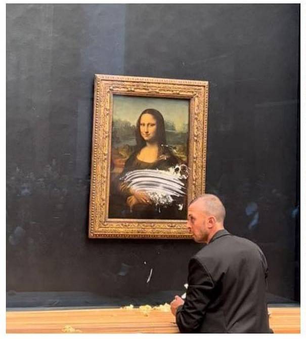 اللوحة استغرقت من دافينشي سبعة أعوام لرسمها.