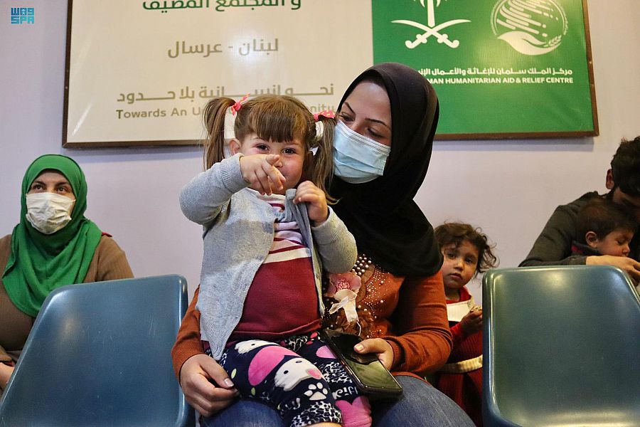 مركز الملك سلمان للإغاثة يقدم الخدمات الصحية لآلاف اللاجئين السوريين في لبنان