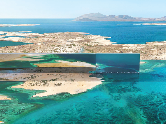 ولي العهد يعلن تصاميم ذا لاين .. بصمات ابتكارية وإبداعية