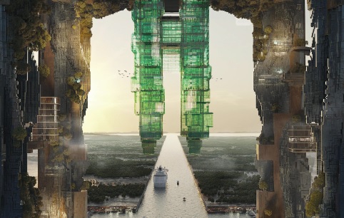 ولي العهد يعلن تصاميم ذا لاين .. بصمات ابتكارية وإبداعية