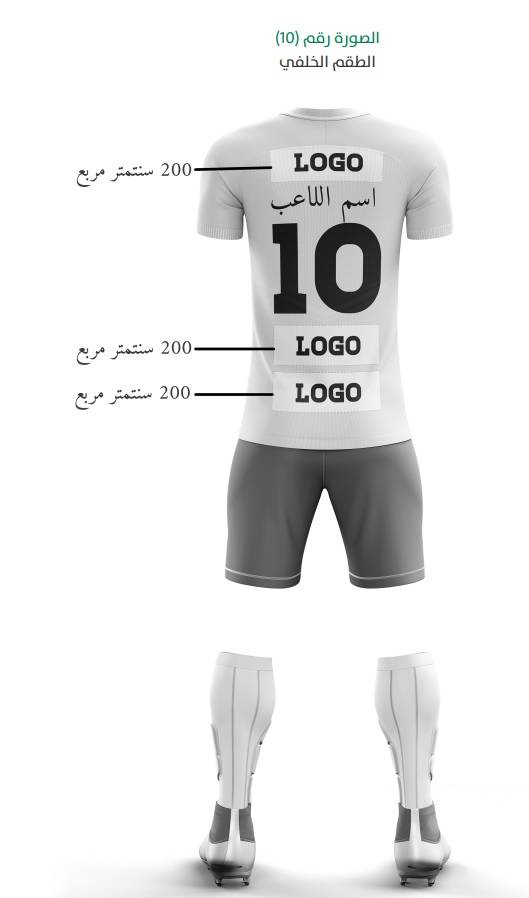 تحديد الحقوق و10 خانات تجارية على قمصان الأندية