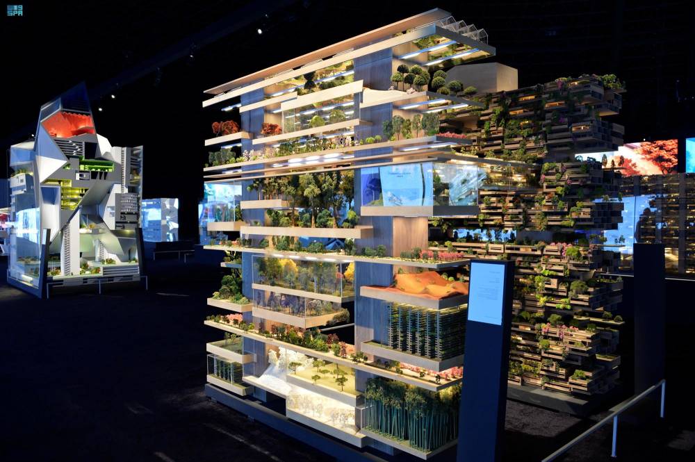 يبلغ عرض "ذا لاين" 200 متر، وتمتد لــــ170 كيلومترا."واس"