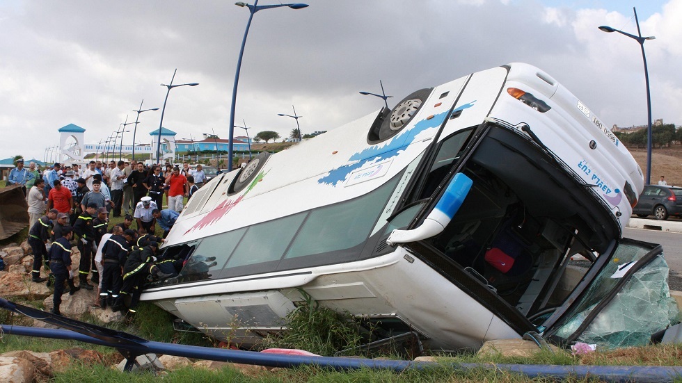 انقلاب حافلة للمسافرين يودي بحياة 15 شخصا في المغرب